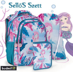 budmil sellős iskolatáska SZETT - Pasztell (5996408778519SZ)