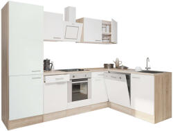 Leziter Yorki 280 sarok konyhabútor alsó sütős, polcos kivitelben