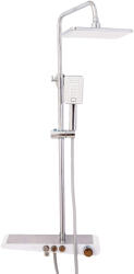 Trendy Sanitary Három funkciós zuhanyrendszer, matt fehér, TRENDY S