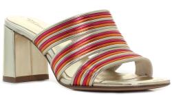 Tamaris arany női magassarkú papucs Méret: 40