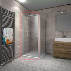 HSK TOP Zuhanyajtó - Átlátszó Üveg - 90x180 cm