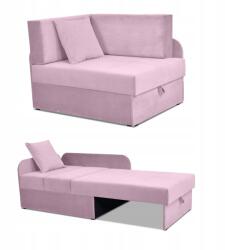  Denis gyerek sarokkanapé, kihúzható konténer, gyerekágy, Kubuś matrac