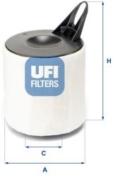 UFI Filtru aer UFI 27.595. 00 (27.595.00)