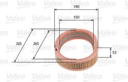 VALEO Filtru aer VALEO 585627 (585627)