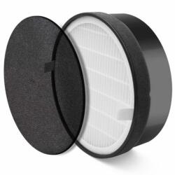 Levoit Set 2 filtre de rezerva pentru Purificatorul de aer Levoit LV-H132, Nylon, Hepa & Carbon activ, 3 in 1 (LVH132RF)