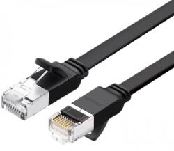 UGREEN Cablu Retea UGREEN NW101 Flat, UTP, Cat6, 2m, Negru - evomag