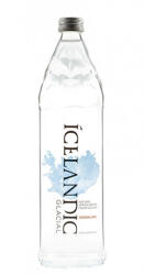 Icelandic Glacial Water 0, 75l szénsavas jégvíz üveg palackban - eviz
