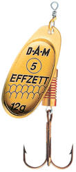  DAM Effzett Standard körforgó villantó - Gold, 1-es méret, 3g (5120201)