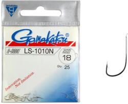 Gamakatsu LS-1010N spiccbotos horog, ezüst, #18, 25db (LS-1010N/018)