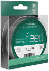 Delphin METHOD FEED monofil zsinór - damil, szürke, 0.25mm, 150m (500640225)