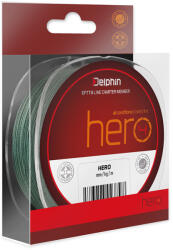 Delphin HERO fonott zsinór, 4 szálas, zöld, 0.20mm, 117m (500793595)