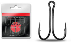 Delphin HOOKAIDO Double rablóhalas horog, #BN/4, 9 db (622410004)