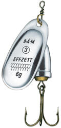  DAM Effzett Executor körforgó villantó - Silver, 1-es méret, 3g (60491)
