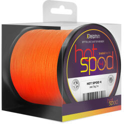 Delphin HotSPOD 4 fonott zsinór spod orsóhoz, narancs, 0.14mm, 300m (101001632)