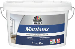 Düfa Mattlatex Weis/Fehér beltéri 2, 5l