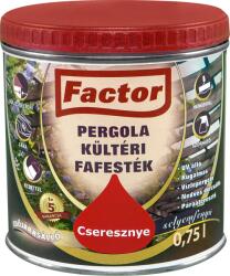  Factor Pergola kültéri fafesték Fehér 0, 75l