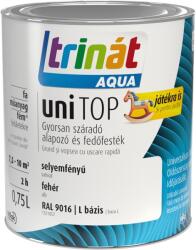 Trinát selyemfényű fehér Unitop 0, 75l
