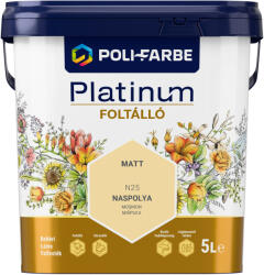 Platinum Foltálló falfesték több színben 5 L Naspolya