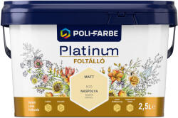 Platinum Foltálló falfesték több színben 2, 5 L Naspolya