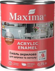  Maxima Acrylic enamel vizesbázisú zománcfesték selymes matt 0, 75l Fehér