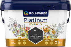 Platinum Foltálló falfesték több színben 2, 5 L Éjsötét petúnia