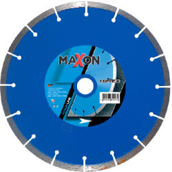 Maxon szegmenses CLASSIC gyémánt vágótárcsa 115x22, 2x7 mm