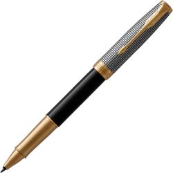 Parker Sonnet Chiselled Silver Black Lacquer rollertoll 1931539 (1931539)