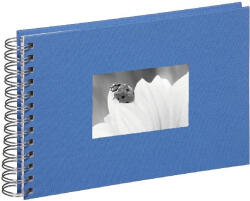 PAGNA 24x17cm fehér lapos spirálos kék fotóalbum
