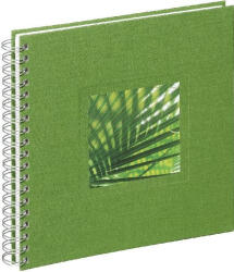 PAGNA Nature Palm 24x25cm szövet spirálos zöld fotóalbum - webshop