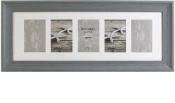 Kenro Bergamo Grey multi képkeret, 5db 10x15, faerezet hatás, szürke