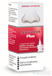 Novorin Plus 1 mg/ml + 50 mg/ml oldatos orrspray 10 ml