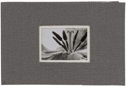 Dörr keményfedeles zsebalbum, ablakos, becsúsztatós, 40db 10x15cm, szürke