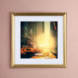 Dörr New York Square képkeret 13x13cm, arany