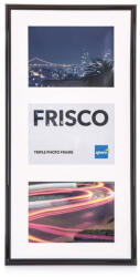 Kenro Frisco multi képkeret, 3db 10x15, fekete