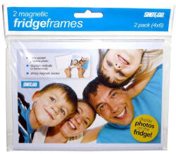 Shot2Go Hűtőmágneses Képkeret 10x15 cm-es Fotóknak, 2db/csomag