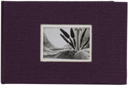 Dörr keményfedeles zsebalbum, ablakos, becsúsztatós, 40db 10x15cm, lila