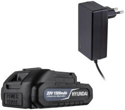 Hyundai induló mini akkus csomag 20V-1, 5A akku + töltő szett