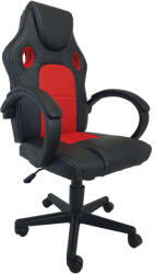 BipiLine Gamer Szék - Eco - Fekete/Piros (GMS-ECO-BK-RD)