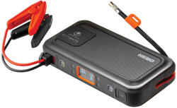 NEBO NEB-PBK-0006-G ULTIMATE, Jump Starter, 12VDC/600 A 3mp, 1500 A max. , kompresszor, 130 psi max. , LCD kijelző, Smart Charge, indítókábelek (NEB-PBK-0006-G) - bipi