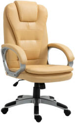 BipiLine Relax Ergonomikus Főnöki Forgószék - Irodai Szék - 01 - Bézs (OFFICE-S-01-BG)