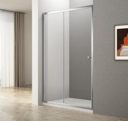 SAPHO Sapho AQUALINE UGGA 120 cm tolóajtó transzparent üveggel, króm ATS120 (ATS120)