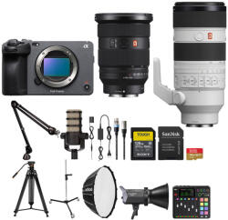 Sony FX3A Profi Podcast Kit Digitális fényképezőgép