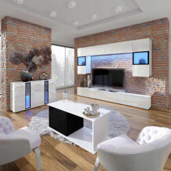 Mindigbútor SOLID Magasfényű Nappali Szekrénysor IX - smartbutor