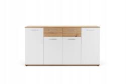 Mindigbútor Jacky 3 artisan/fehér komód 160 cm