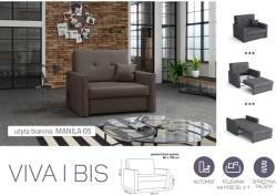 Mindigbútor VIVA BIS I. előre nyíló rugós fotelágy Manila 05 színben - sprintbutor