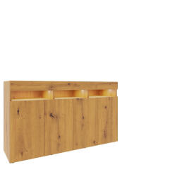 Mindigbútor IZUMI artisan tölgy komód, 140 DC - smartbutor