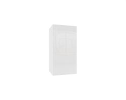 Mindigbútor IZUMI 21 WH magasfényű fehér/fehér fali polcos szekrény 70 cm