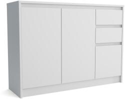 Mindigbútor Aston 3d2s komód fehér - sprintbutor