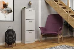 Mindigbútor Sawa 3s cipősszekrény fehér - mindigbutor