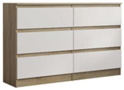 Mindigbútor Alana II. komód sonoma/fehér színben